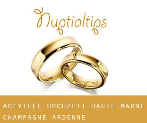Ageville hochzeit (Haute-Marne, Champagne-Ardenne)