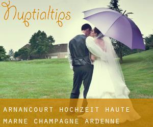Arnancourt hochzeit (Haute-Marne, Champagne-Ardenne)