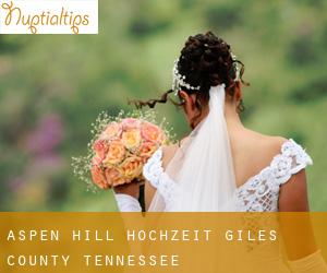 Aspen Hill hochzeit (Giles County, Tennessee)