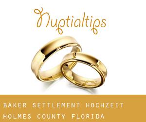 Baker Settlement hochzeit (Holmes County, Florida)