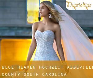 Blue Heaven hochzeit (Abbeville County, South Carolina)