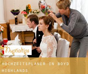 Hochzeitsplaner in Boyd Highlands