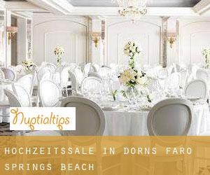 Hochzeitssäle in Dorns Faro Springs Beach