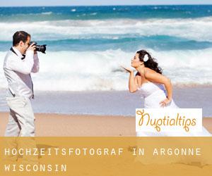 Hochzeitsfotograf in Argonne (Wisconsin)