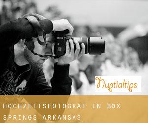 Hochzeitsfotograf in Box Springs (Arkansas)