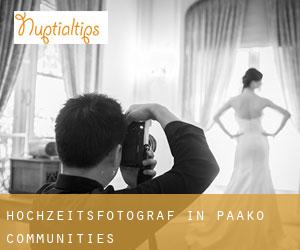 Hochzeitsfotograf in Paako Communities