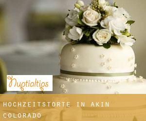 Hochzeitstorte in Akin (Colorado)