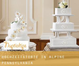 Hochzeitstorte in Alpine (Pennsylvania)