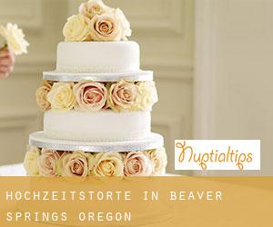 Hochzeitstorte in Beaver Springs (Oregon)