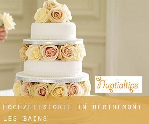 Hochzeitstorte in Berthemont-les-Bains