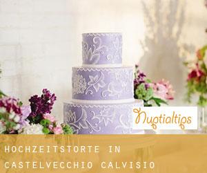 Hochzeitstorte in Castelvecchio Calvisio
