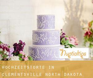 Hochzeitstorte in Clementsville (North Dakota)