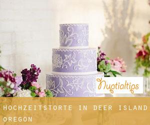 Hochzeitstorte in Deer Island (Oregon)