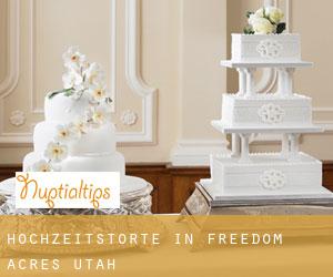 Hochzeitstorte in Freedom Acres (Utah)