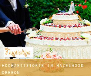 Hochzeitstorte in Hazelwood (Oregon)