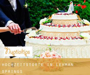 Hochzeitstorte in Lehman Springs