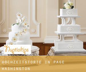 Hochzeitstorte in Page (Washington)