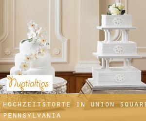 Hochzeitstorte in Union Square (Pennsylvania)