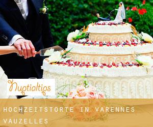 Hochzeitstorte in Varennes-Vauzelles