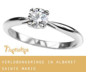 Verlobungsringe in Albaret-Sainte-Marie