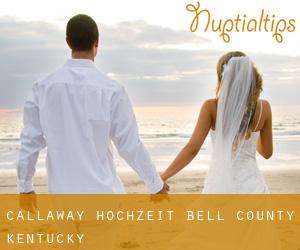 Callaway hochzeit (Bell County, Kentucky)