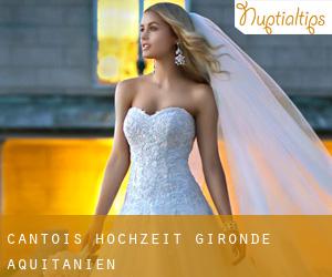 Cantois hochzeit (Gironde, Aquitanien)