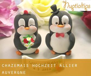 Chazemais hochzeit (Allier, Auvergne)