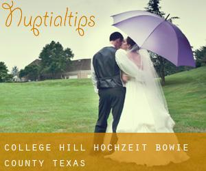 College Hill hochzeit (Bowie County, Texas)