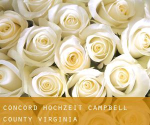 Concord hochzeit (Campbell County, Virginia)