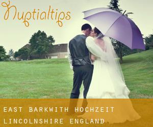 East Barkwith hochzeit (Lincolnshire, England)