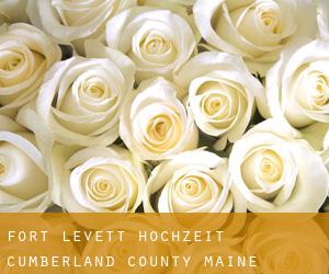 Fort Levett hochzeit (Cumberland County, Maine)