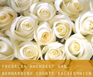 Fredalba hochzeit (San Bernardino County, Kalifornien)