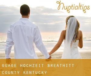 Guage hochzeit (Breathitt County, Kentucky)