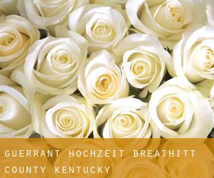 Guerrant hochzeit (Breathitt County, Kentucky)