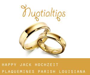 Happy Jack hochzeit (Plaquemines Parish, Louisiana)