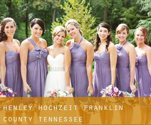 Henley hochzeit (Franklin County, Tennessee)