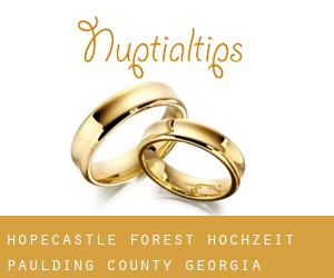 Hopecastle Forest hochzeit (Paulding County, Georgia)
