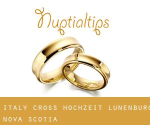 Italy Cross hochzeit (Lunenburg, Nova Scotia)