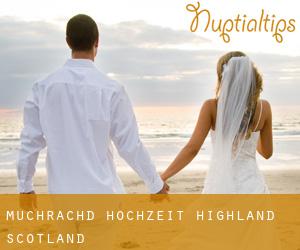 Muchrachd hochzeit (Highland, Scotland)