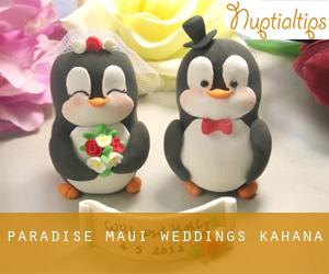 Paradise Maui Weddings (Kahana)