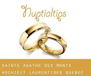 Sainte-Agathe-des-Monts hochzeit (Laurentides, Quebec)