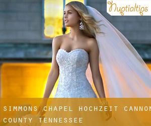 Simmons Chapel hochzeit (Cannon County, Tennessee)