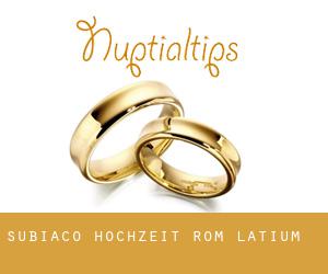 Subiaco hochzeit (Rom, Latium)