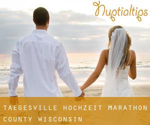 Taegesville hochzeit (Marathon County, Wisconsin)